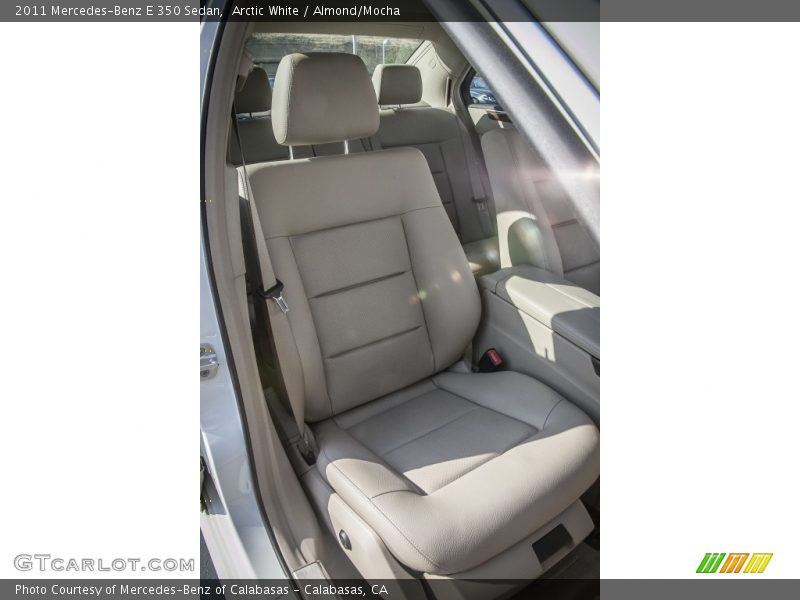 Arctic White / Almond/Mocha 2011 Mercedes-Benz E 350 Sedan