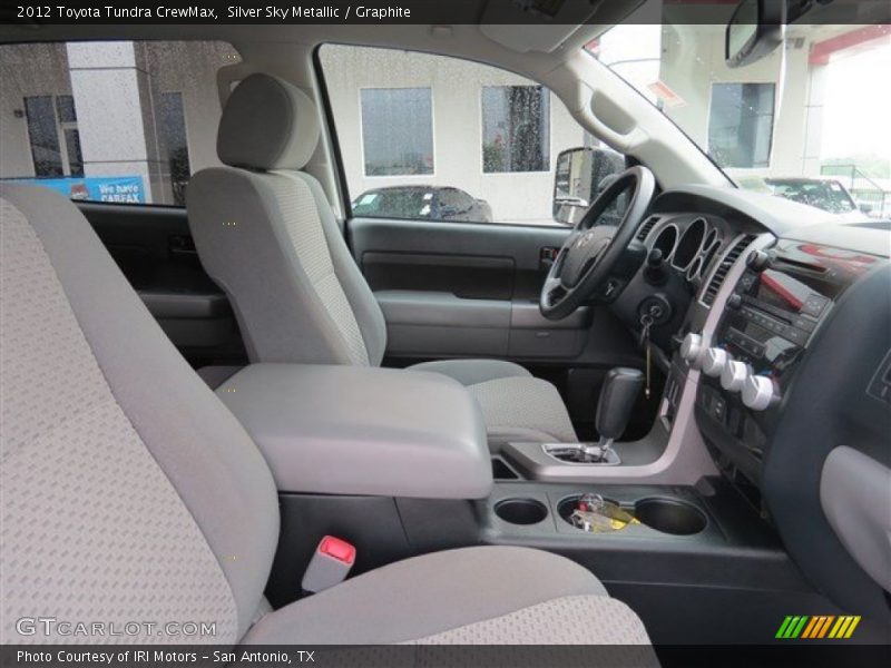 Silver Sky Metallic / Graphite 2012 Toyota Tundra CrewMax