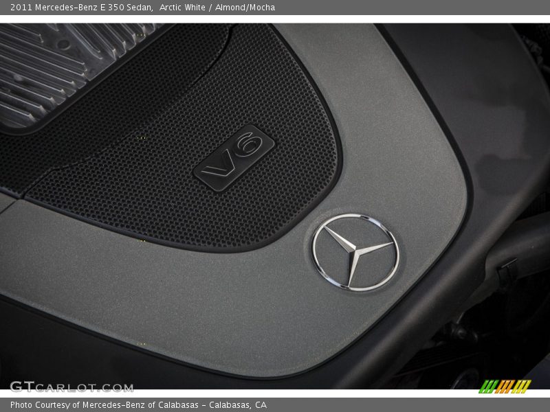 Arctic White / Almond/Mocha 2011 Mercedes-Benz E 350 Sedan