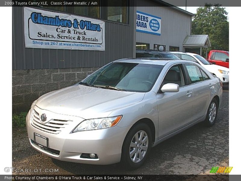 Classic Silver Metallic / Ash 2009 Toyota Camry XLE