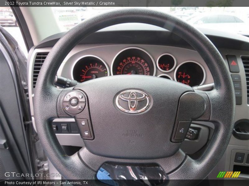 Silver Sky Metallic / Graphite 2012 Toyota Tundra CrewMax