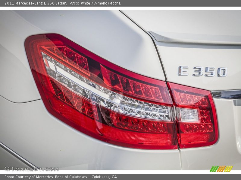 Arctic White / Almond/Mocha 2011 Mercedes-Benz E 350 Sedan