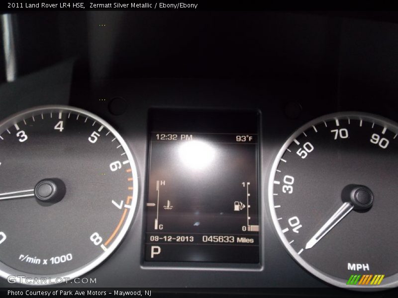 Zermatt Silver Metallic / Ebony/Ebony 2011 Land Rover LR4 HSE