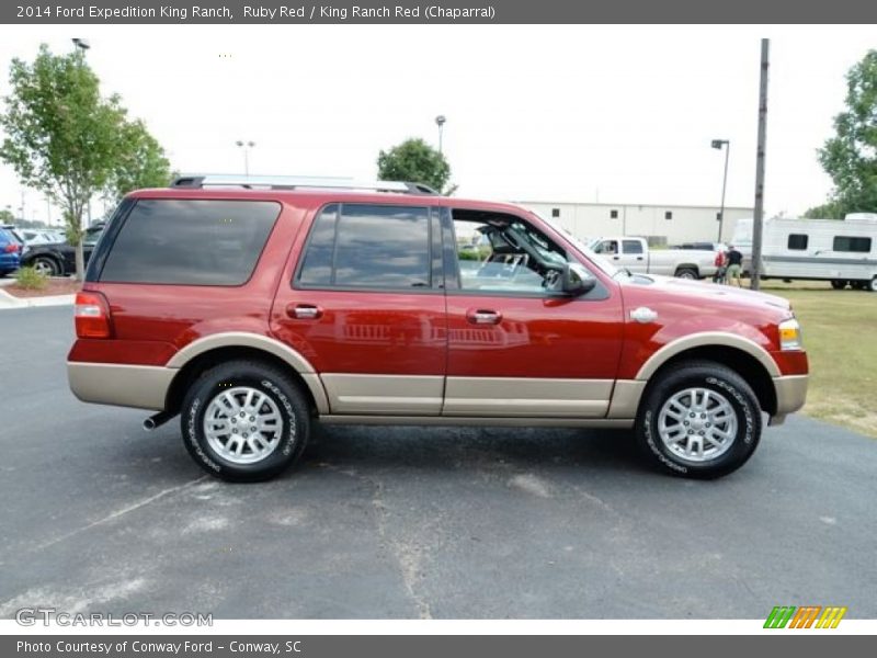  2014 Expedition King Ranch Ruby Red