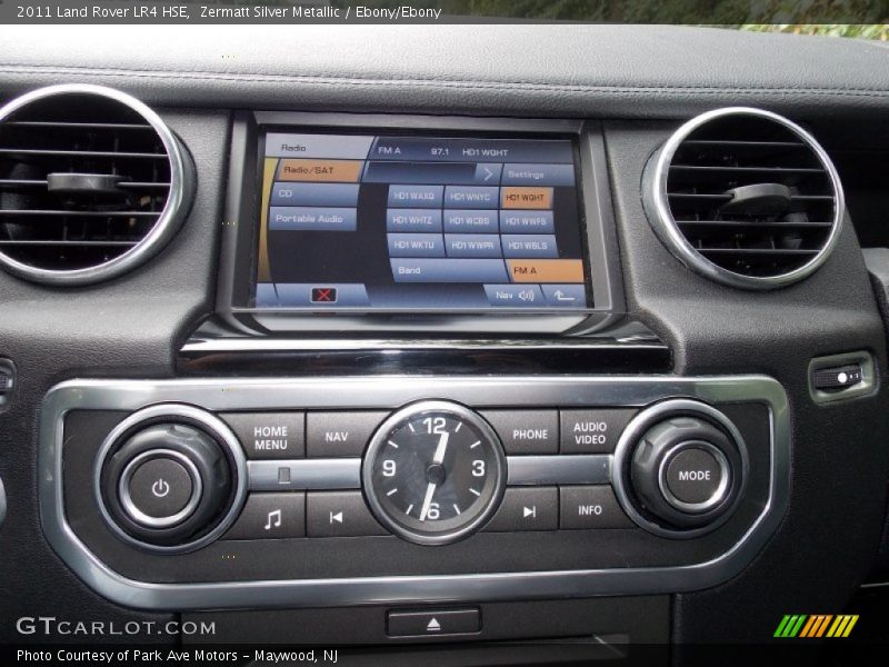 Zermatt Silver Metallic / Ebony/Ebony 2011 Land Rover LR4 HSE