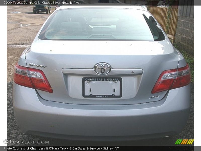 Classic Silver Metallic / Ash 2009 Toyota Camry XLE