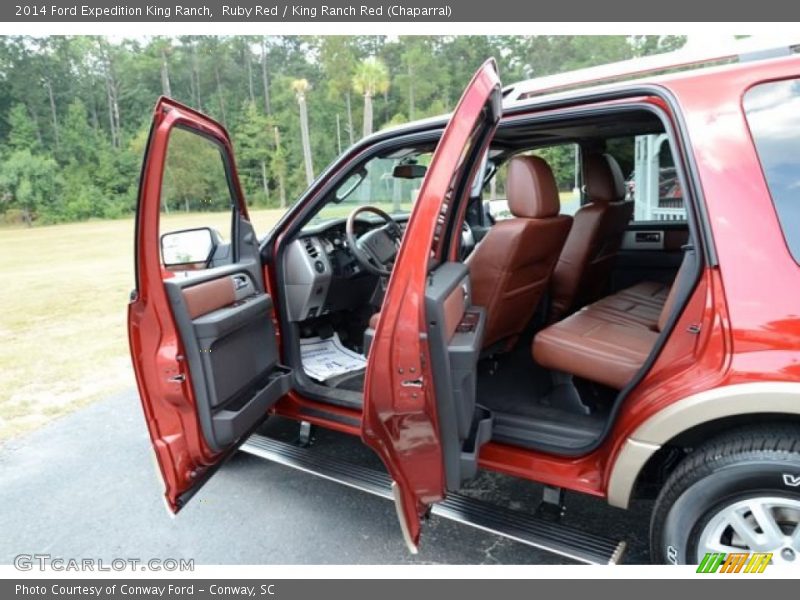  2014 Expedition King Ranch King Ranch Red (Chaparral) Interior