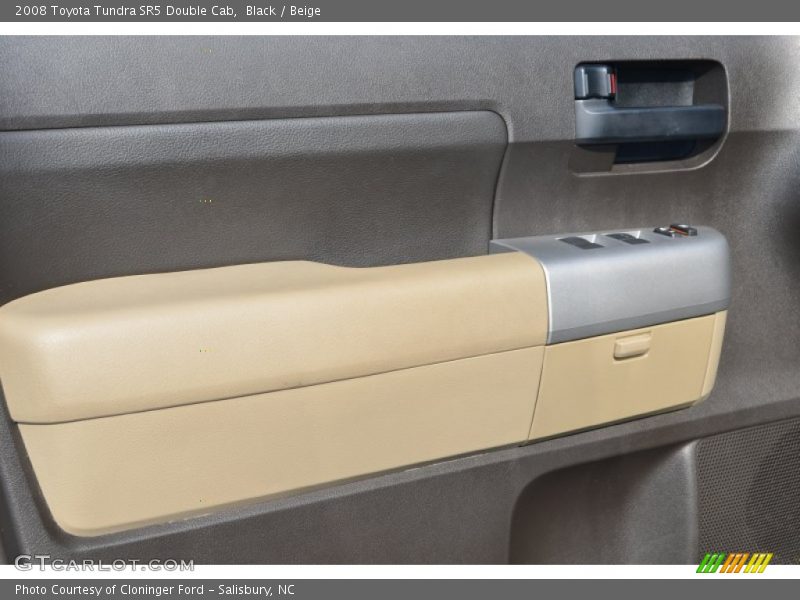 Black / Beige 2008 Toyota Tundra SR5 Double Cab