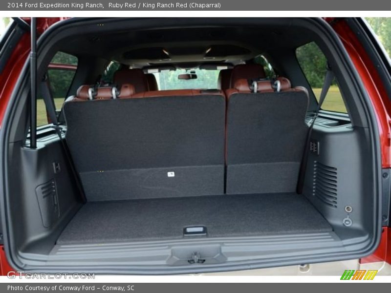Ruby Red / King Ranch Red (Chaparral) 2014 Ford Expedition King Ranch