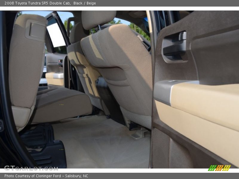 Black / Beige 2008 Toyota Tundra SR5 Double Cab