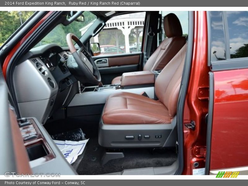 Ruby Red / King Ranch Red (Chaparral) 2014 Ford Expedition King Ranch