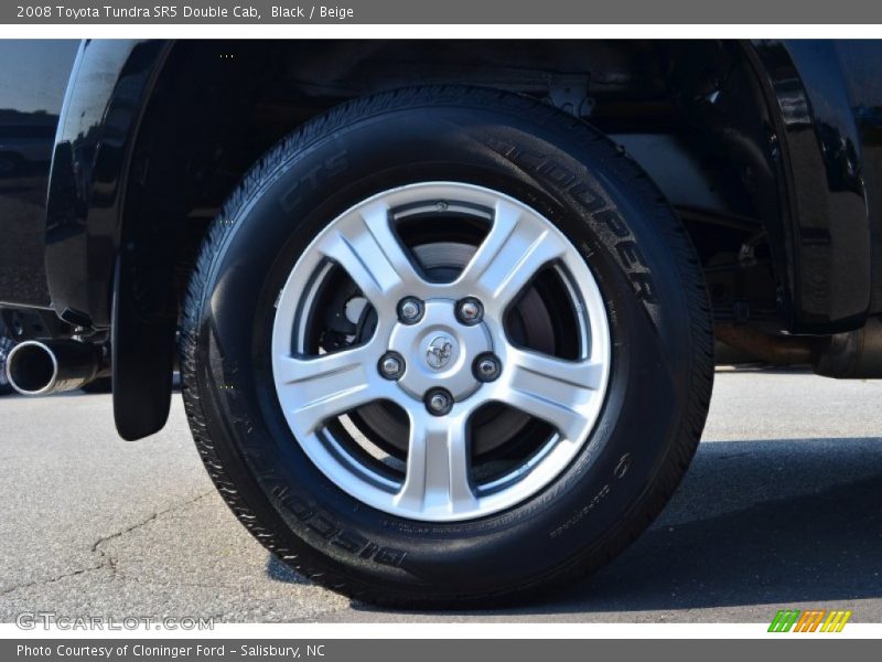 Black / Beige 2008 Toyota Tundra SR5 Double Cab