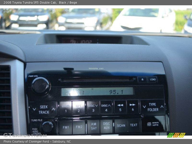 Black / Beige 2008 Toyota Tundra SR5 Double Cab