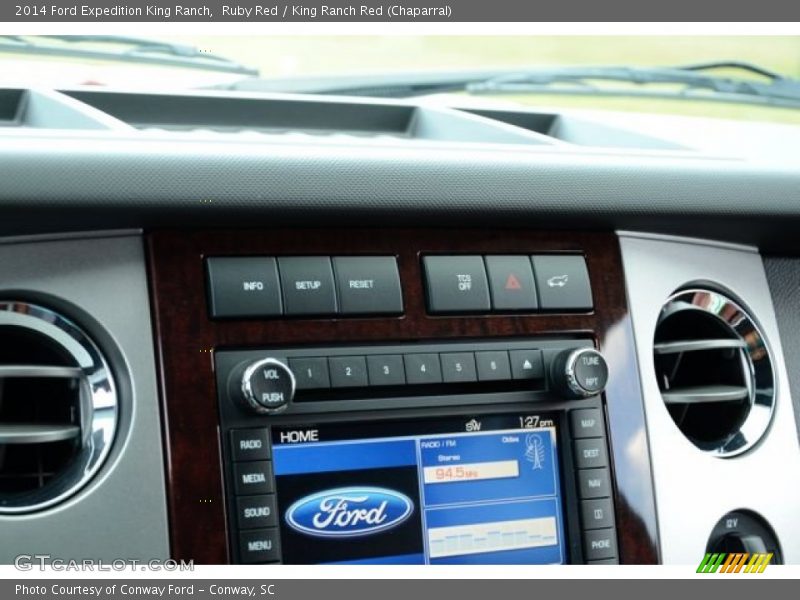Ruby Red / King Ranch Red (Chaparral) 2014 Ford Expedition King Ranch