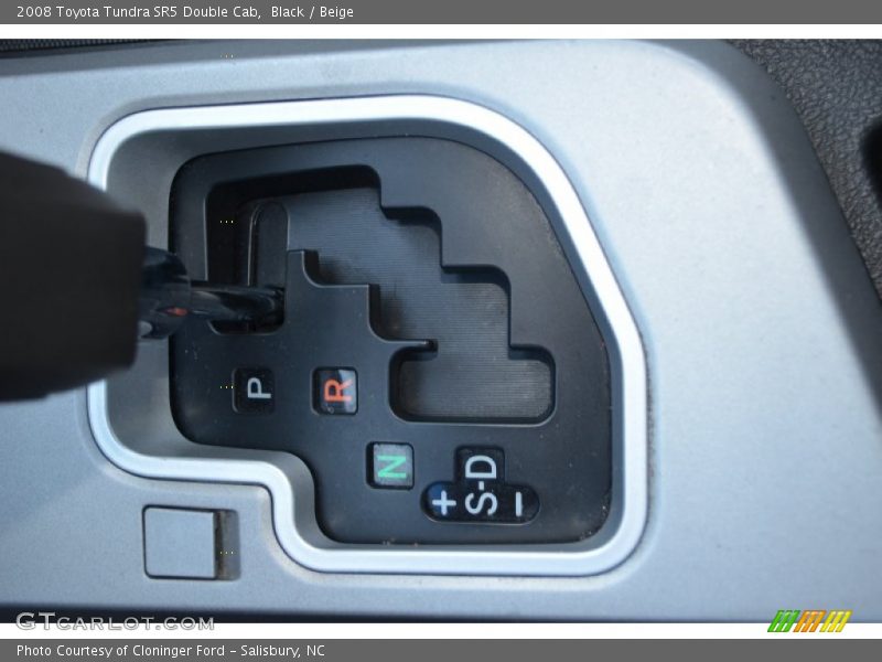 Black / Beige 2008 Toyota Tundra SR5 Double Cab