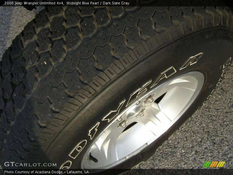 Midnight Blue Pearl / Dark Slate Gray 2006 Jeep Wrangler Unlimited 4x4