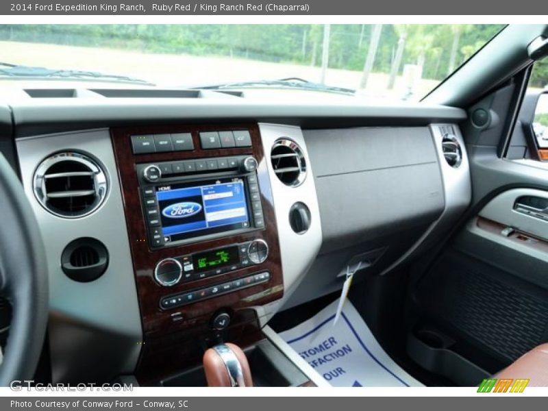 Ruby Red / King Ranch Red (Chaparral) 2014 Ford Expedition King Ranch