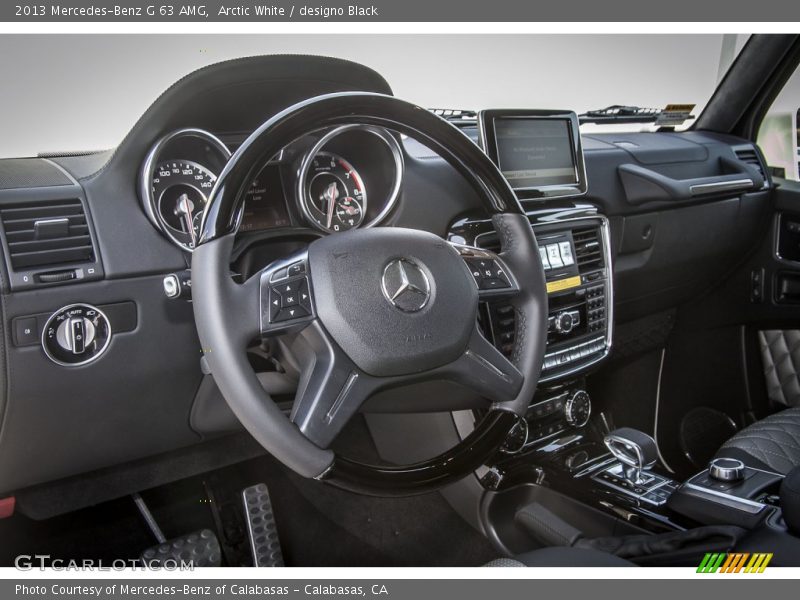 Dashboard of 2013 G 63 AMG