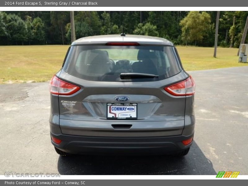 Sterling Gray / Charcoal Black 2014 Ford Escape S