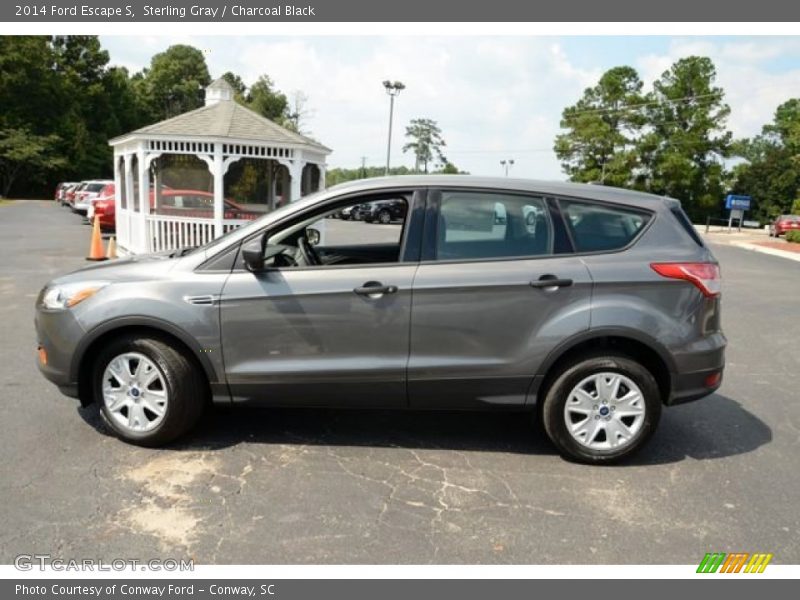 Sterling Gray / Charcoal Black 2014 Ford Escape S