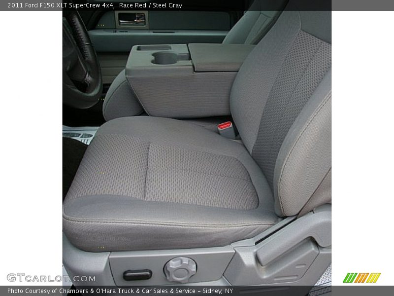 Race Red / Steel Gray 2011 Ford F150 XLT SuperCrew 4x4