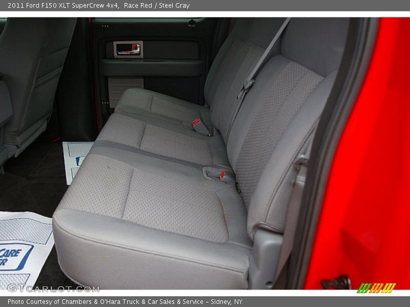 Race Red / Steel Gray 2011 Ford F150 XLT SuperCrew 4x4