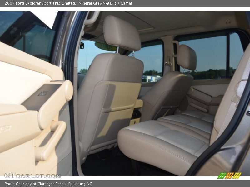 Mineral Grey Metallic / Camel 2007 Ford Explorer Sport Trac Limited