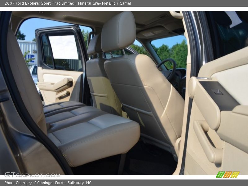 Mineral Grey Metallic / Camel 2007 Ford Explorer Sport Trac Limited