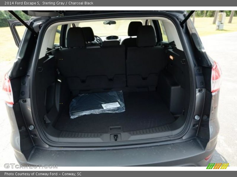 Sterling Gray / Charcoal Black 2014 Ford Escape S