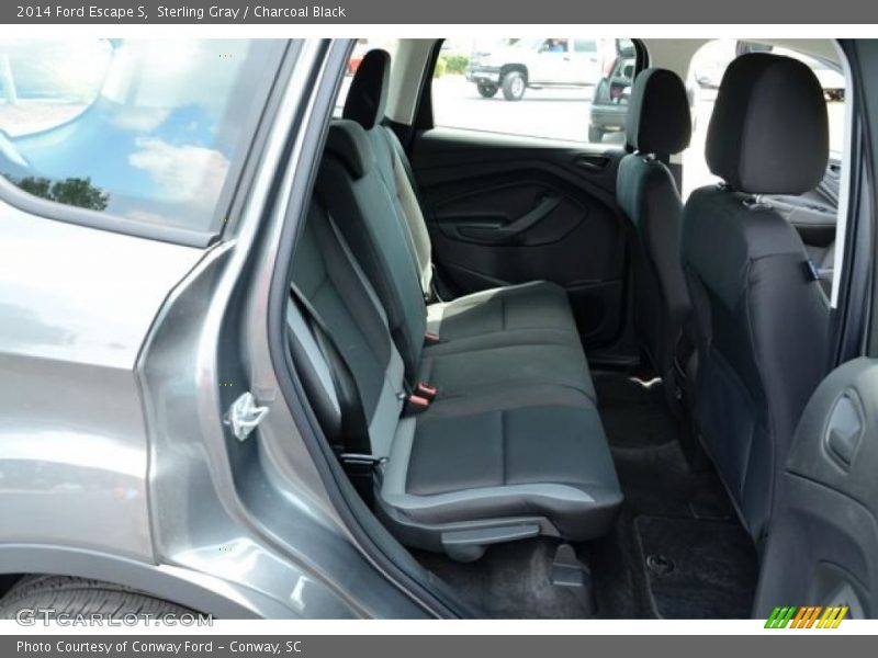 Sterling Gray / Charcoal Black 2014 Ford Escape S
