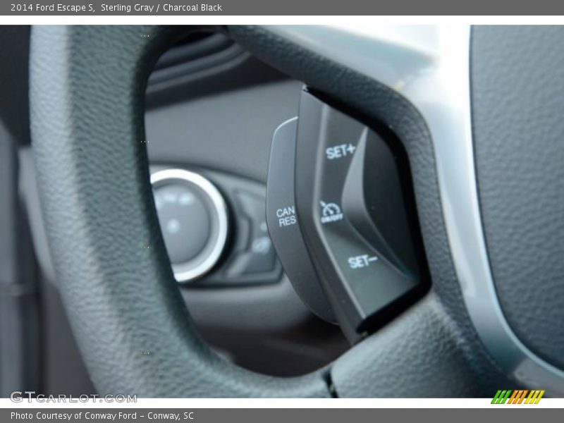Sterling Gray / Charcoal Black 2014 Ford Escape S