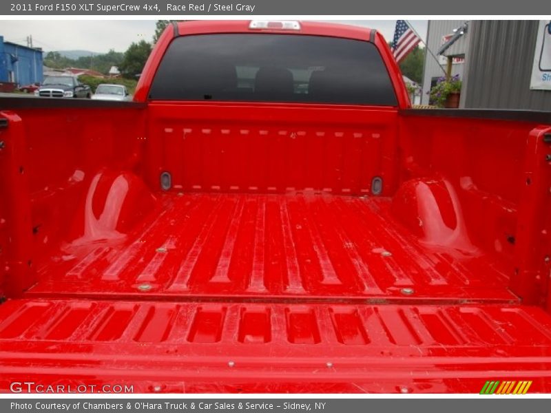 Race Red / Steel Gray 2011 Ford F150 XLT SuperCrew 4x4
