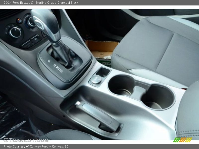 Sterling Gray / Charcoal Black 2014 Ford Escape S