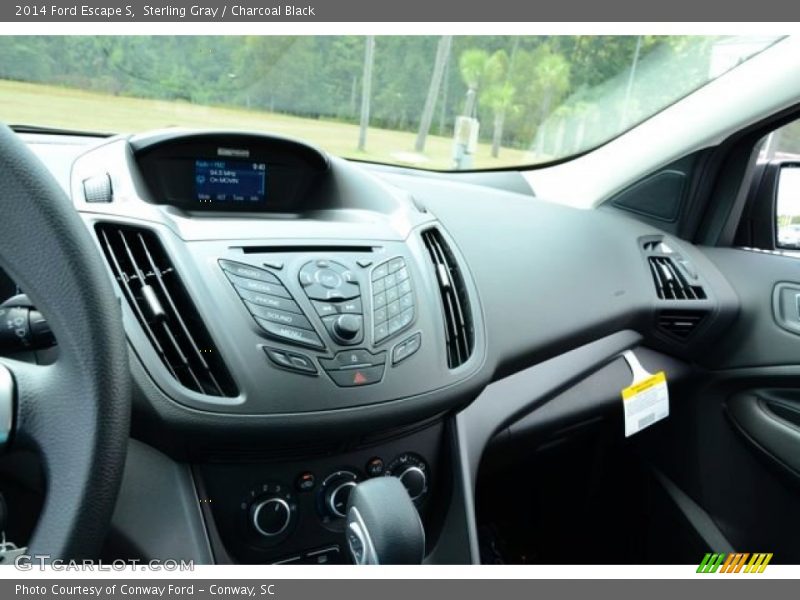 Sterling Gray / Charcoal Black 2014 Ford Escape S