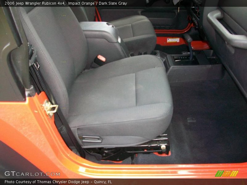 Impact Orange / Dark Slate Gray 2006 Jeep Wrangler Rubicon 4x4