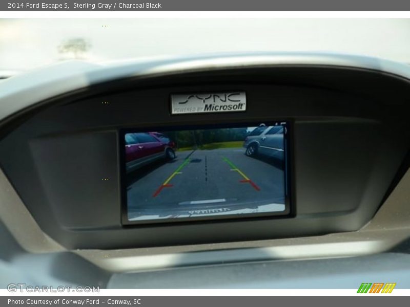 Sterling Gray / Charcoal Black 2014 Ford Escape S