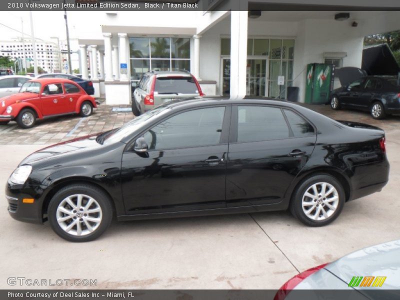 Black / Titan Black 2010 Volkswagen Jetta Limited Edition Sedan