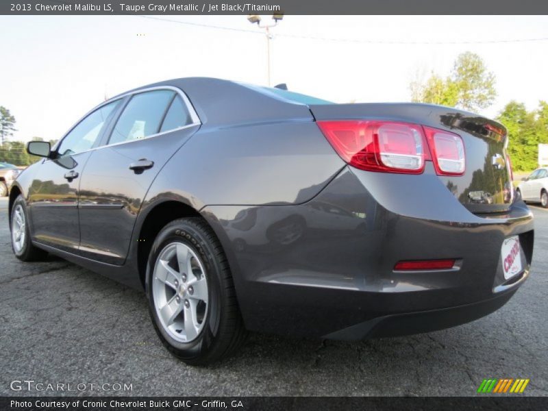 Taupe Gray Metallic / Jet Black/Titanium 2013 Chevrolet Malibu LS