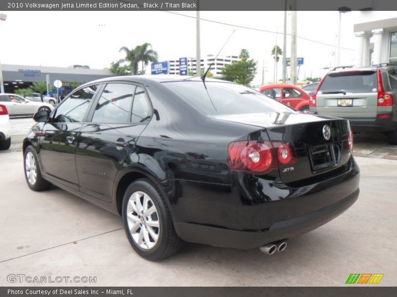 Black / Titan Black 2010 Volkswagen Jetta Limited Edition Sedan