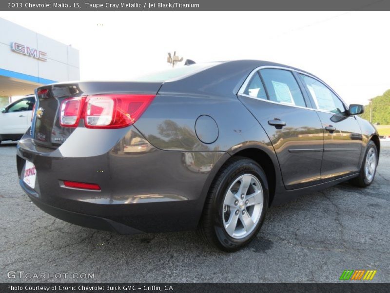 Taupe Gray Metallic / Jet Black/Titanium 2013 Chevrolet Malibu LS