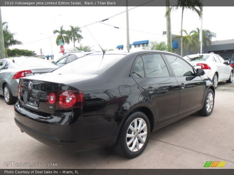 Black / Titan Black 2010 Volkswagen Jetta Limited Edition Sedan