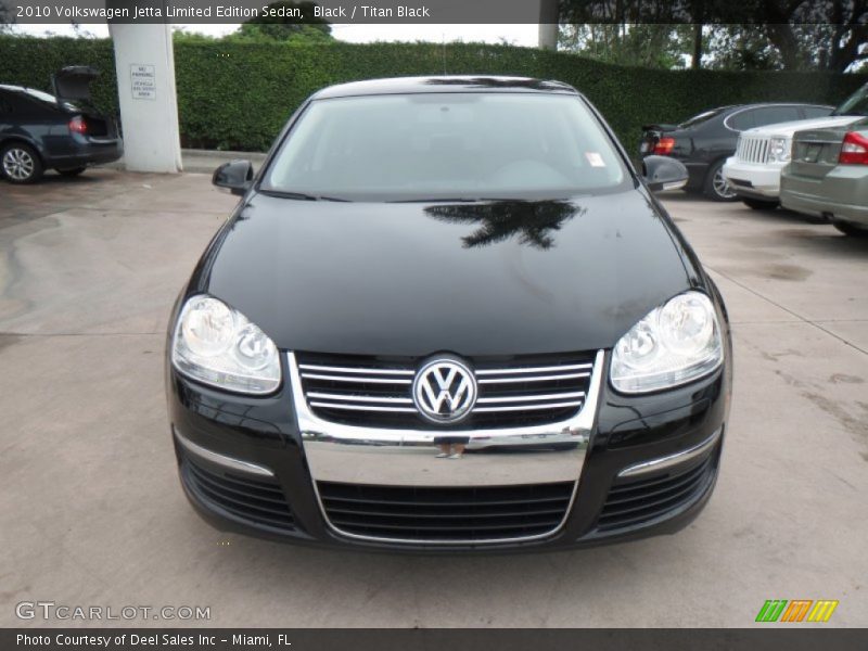 Black / Titan Black 2010 Volkswagen Jetta Limited Edition Sedan