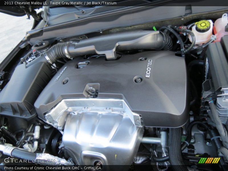 Taupe Gray Metallic / Jet Black/Titanium 2013 Chevrolet Malibu LS