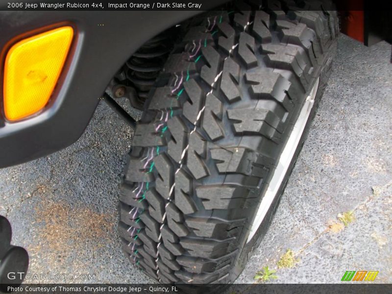 Impact Orange / Dark Slate Gray 2006 Jeep Wrangler Rubicon 4x4