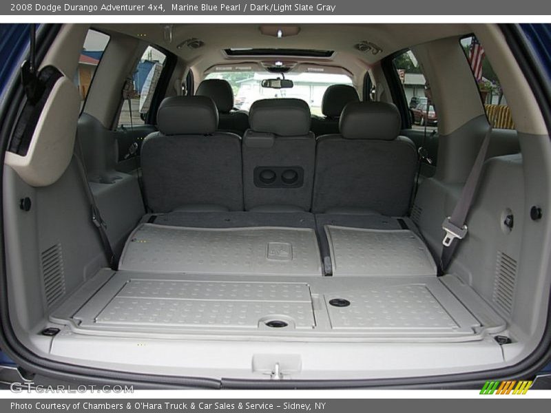 Marine Blue Pearl / Dark/Light Slate Gray 2008 Dodge Durango Adventurer 4x4