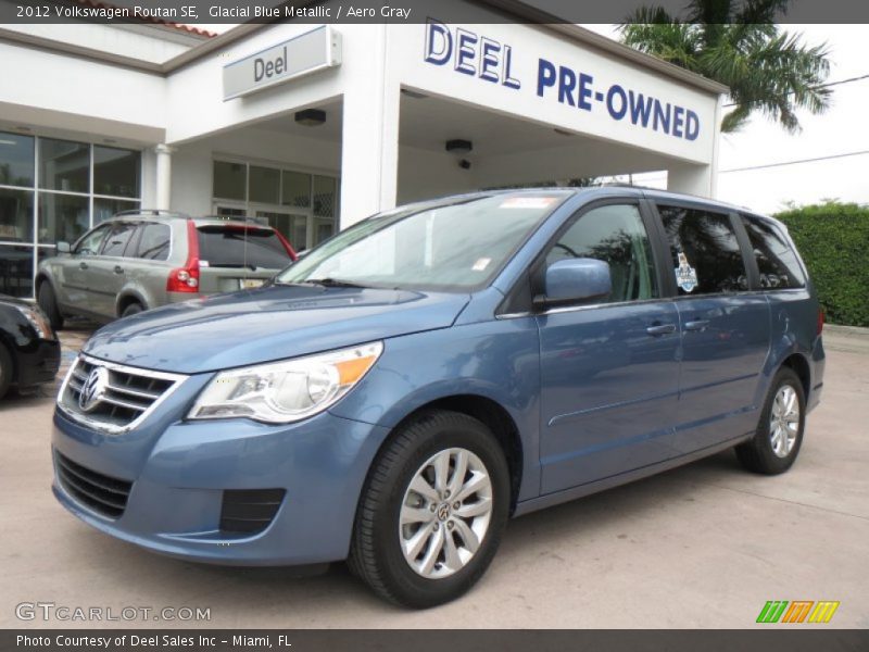 Glacial Blue Metallic / Aero Gray 2012 Volkswagen Routan SE