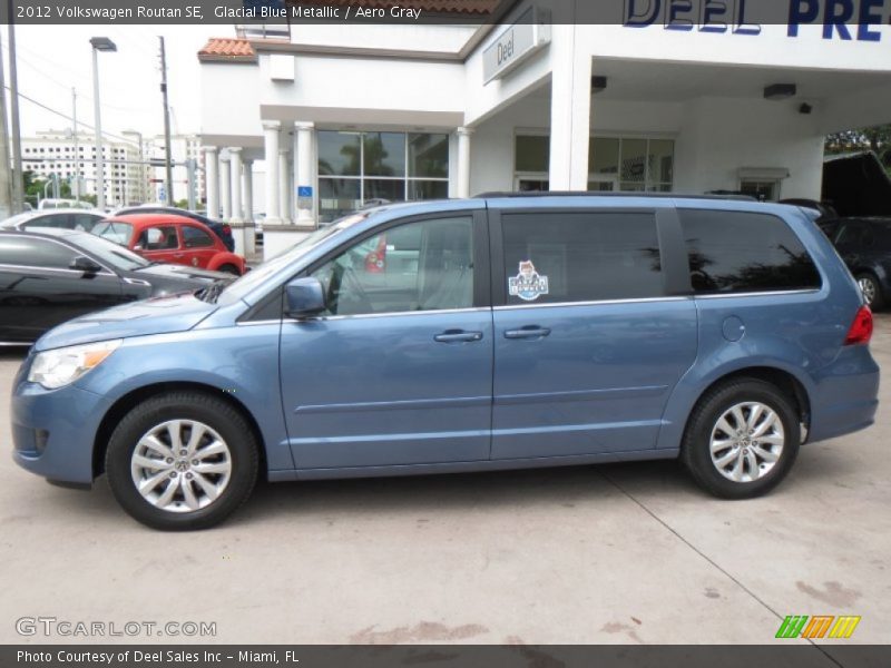 Glacial Blue Metallic / Aero Gray 2012 Volkswagen Routan SE