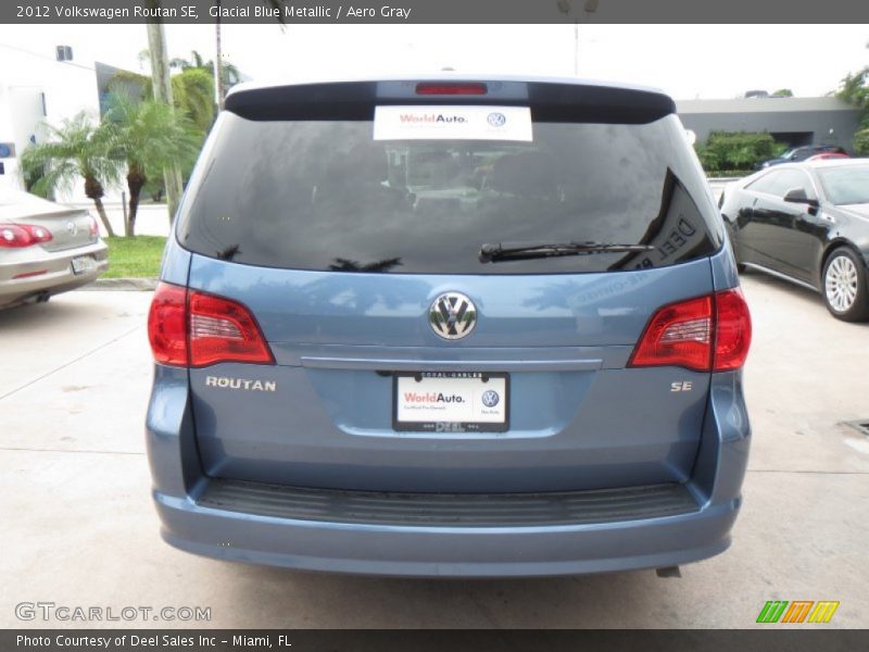 Glacial Blue Metallic / Aero Gray 2012 Volkswagen Routan SE