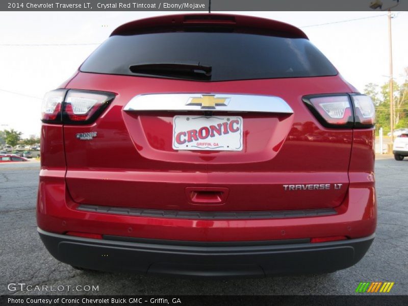 Crystal Red Tintcoat / Ebony/Mojave 2014 Chevrolet Traverse LT