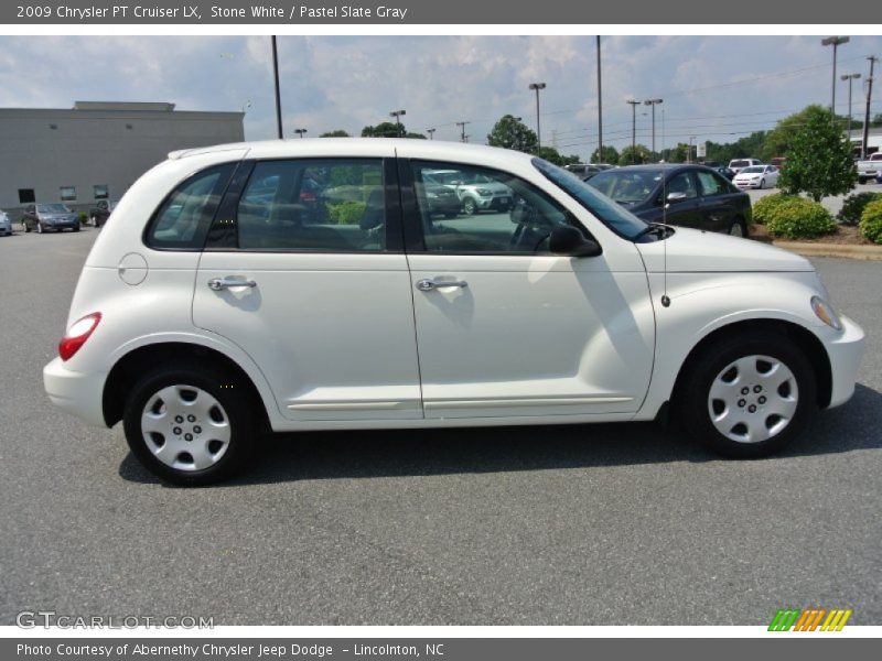 Stone White / Pastel Slate Gray 2009 Chrysler PT Cruiser LX